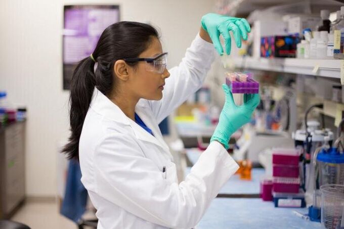ELISA blood test to detect parasites in the body